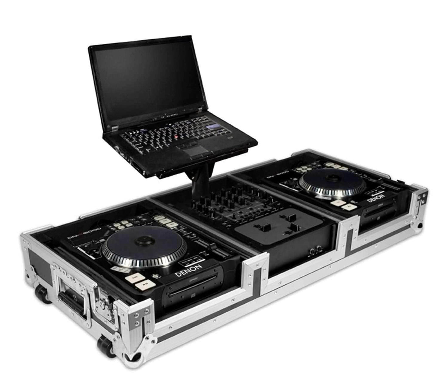 Road Ready RRDJCD12WL 12In DJ Mixer Case with Wheel - PSSL ProSound and Stage Lighting