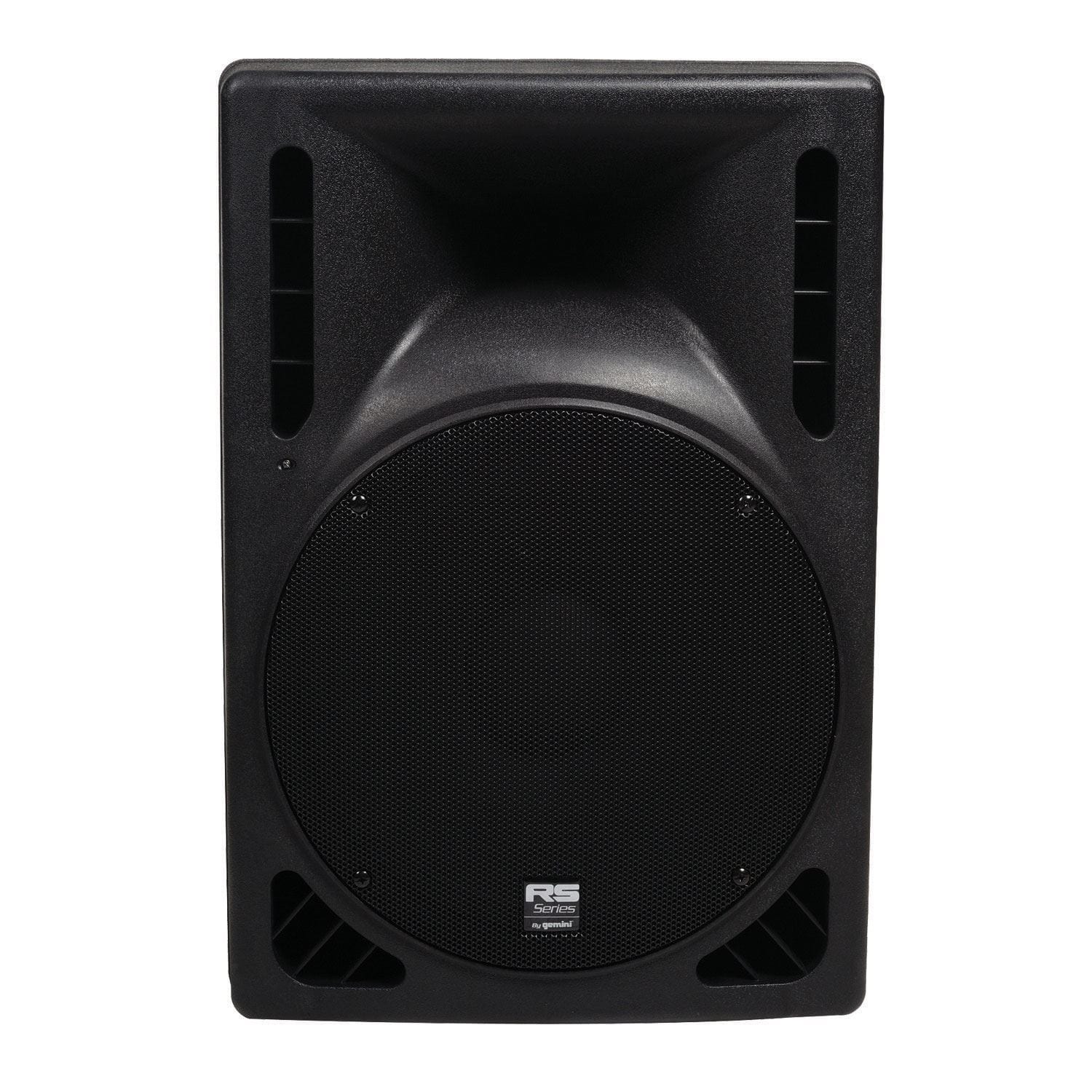 Gemini RS-415USB 15 Active BiAmp Speaker USB & - PSSL ProSound and Stage Lighting