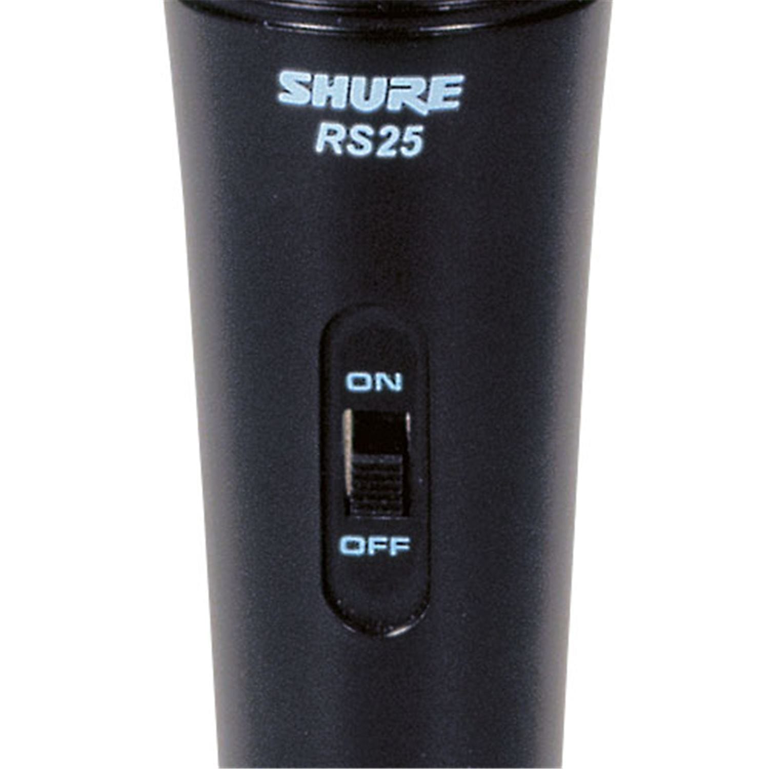 Shure RS25C3PAK Dynamic Cardioid Microphone 3-Pack - PSSL ProSound and Stage Lighting