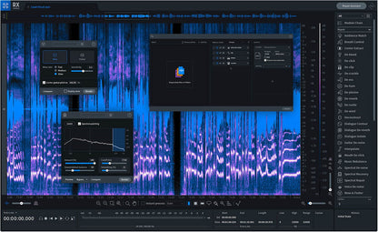 iZotope RX 8 Advanced EDU Professional Complete Audio Repair - PSSL ProSound and Stage Lighting