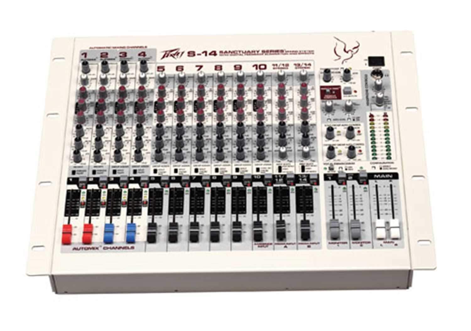 Peavey S-14 14-Ch Sanctuary Series Mixer - PSSL ProSound and Stage Lighting