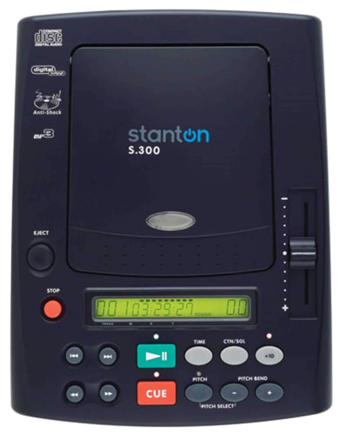 Stanton S-300 Single Top Loading CD/Mp3 Player - PSSL ProSound and Stage Lighting