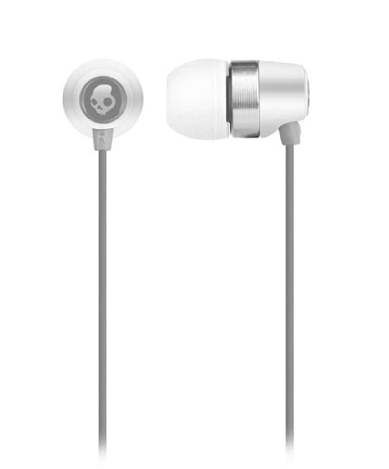 Skullcandy RIOT In Ear Headphones with Mic -White/Chm - PSSL ProSound and Stage Lighting