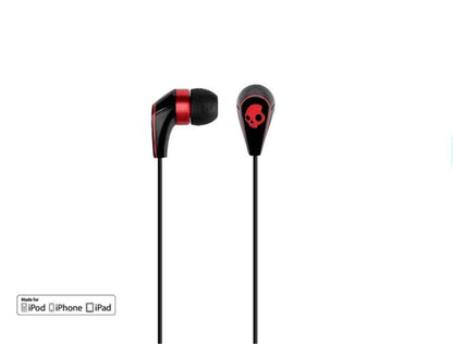 Skullcandy 5050 In Ear Headphones with Mic - Blk/Red - PSSL ProSound and Stage Lighting