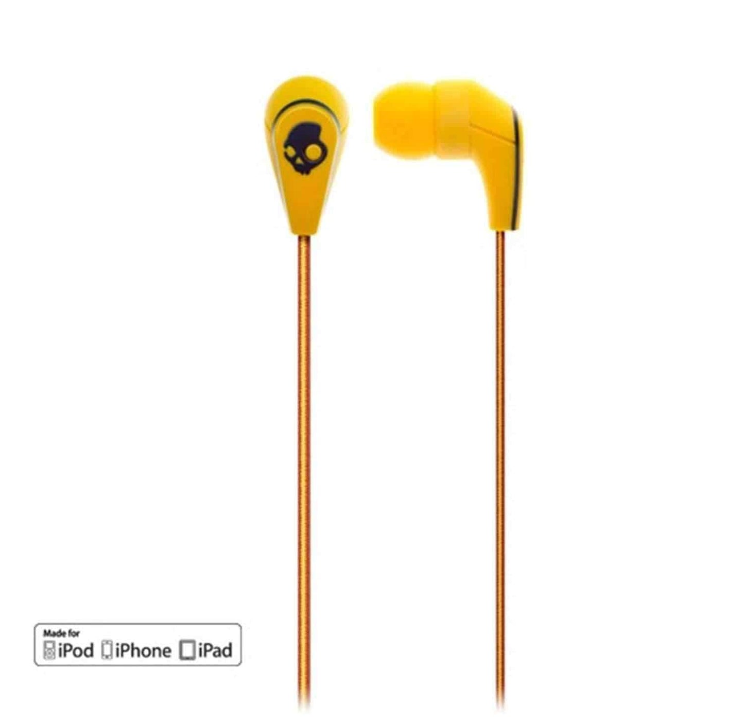 Skullcandy 5050 In Ear Headphones with Mic - Yellow - PSSL ProSound and Stage Lighting