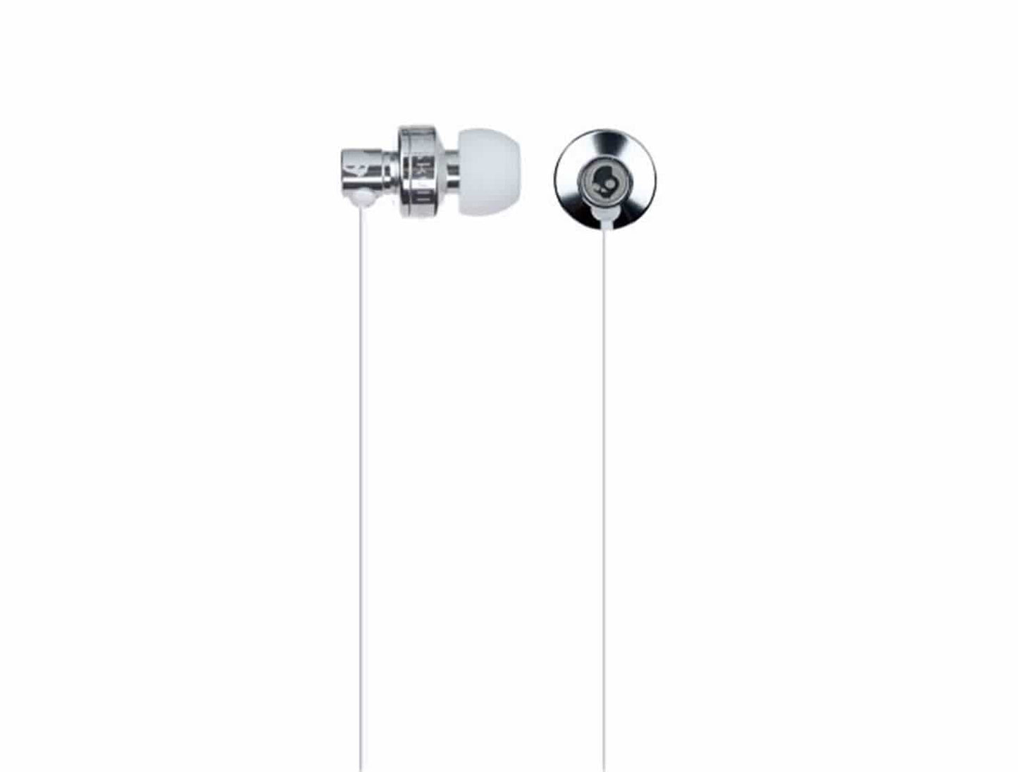 Skullcandy FMJ Metal In Ear Headphones with Mic-Chrme - PSSL ProSound and Stage Lighting