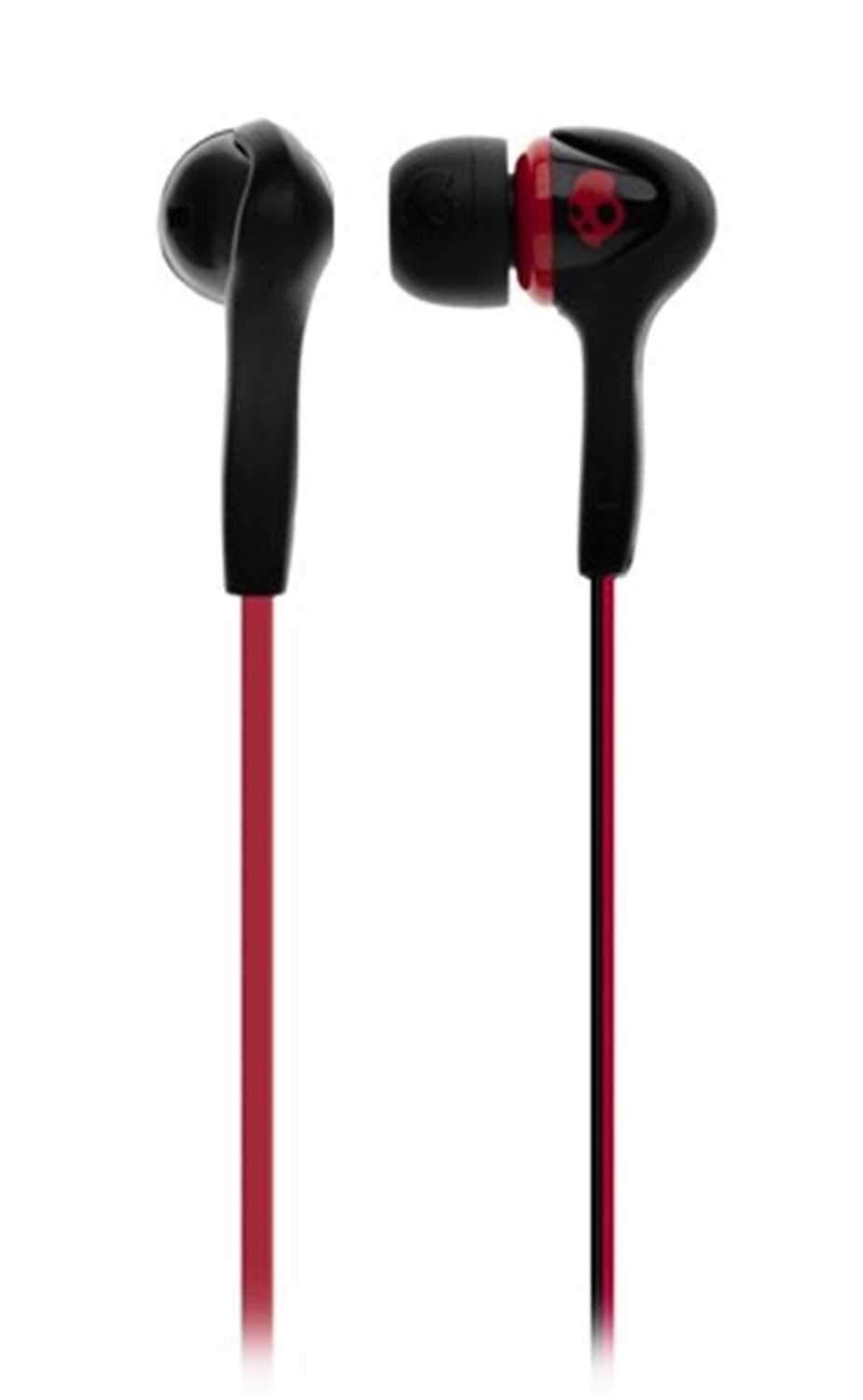 Skullcandy SMOKINBUDS In Ear Headphones -Black/Red - PSSL ProSound and Stage Lighting