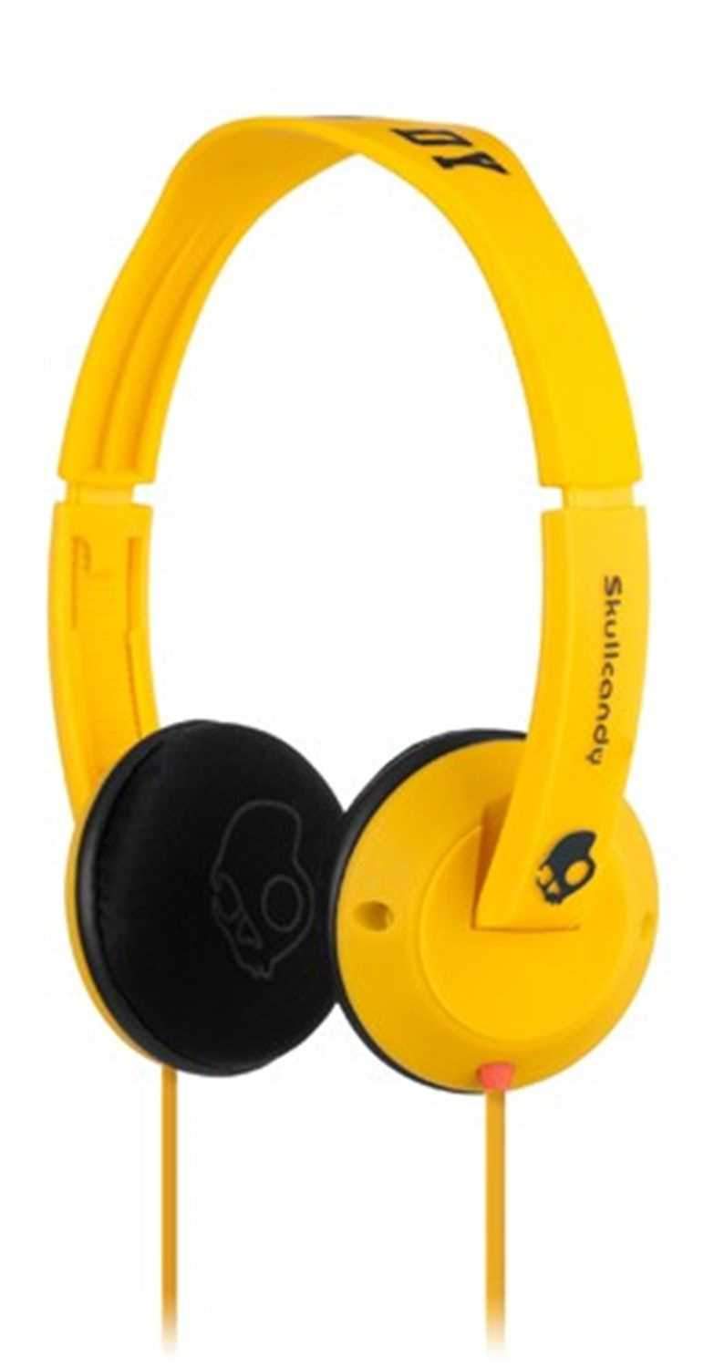 Skullcandy UPROCK Battle Ready Headphones - Yellow - PSSL ProSound and Stage Lighting