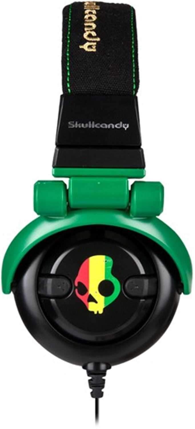 Skullcandy GI High Perf Dj Headphones - Rasta - PSSL ProSound and Stage Lighting