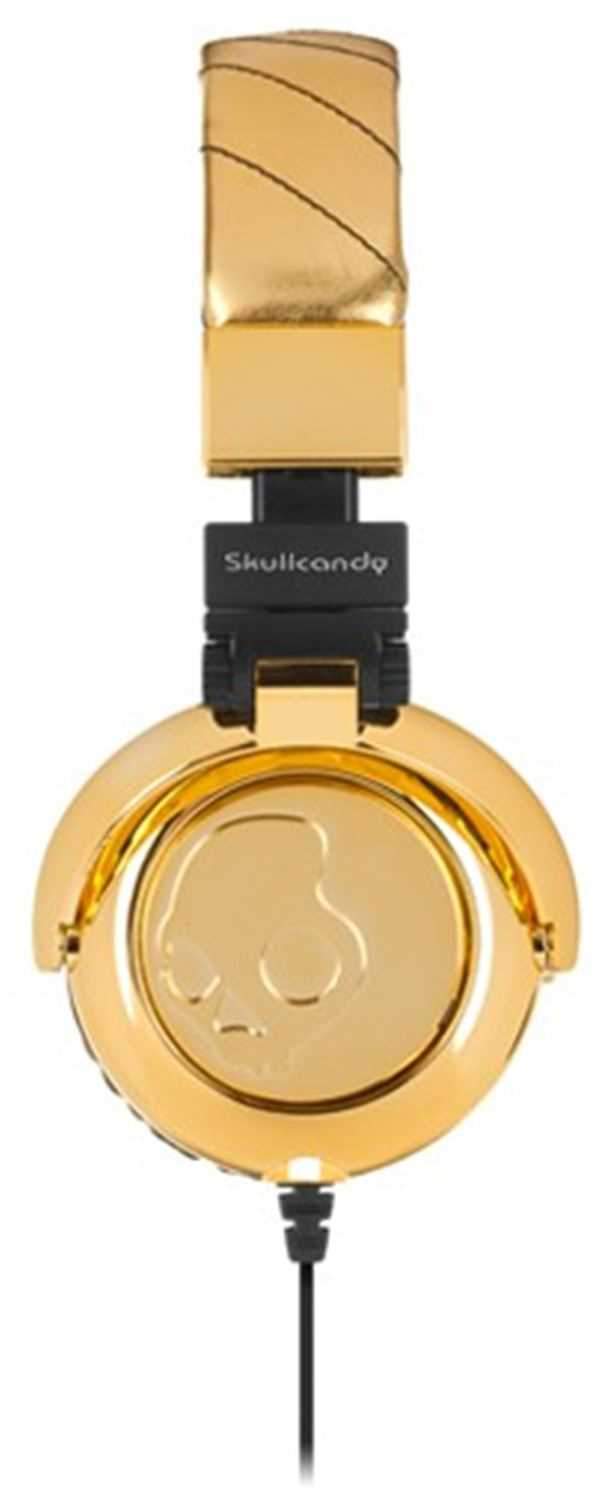Skullcandy GI High Perf Dj Headphones - Gold - PSSL ProSound and Stage Lighting