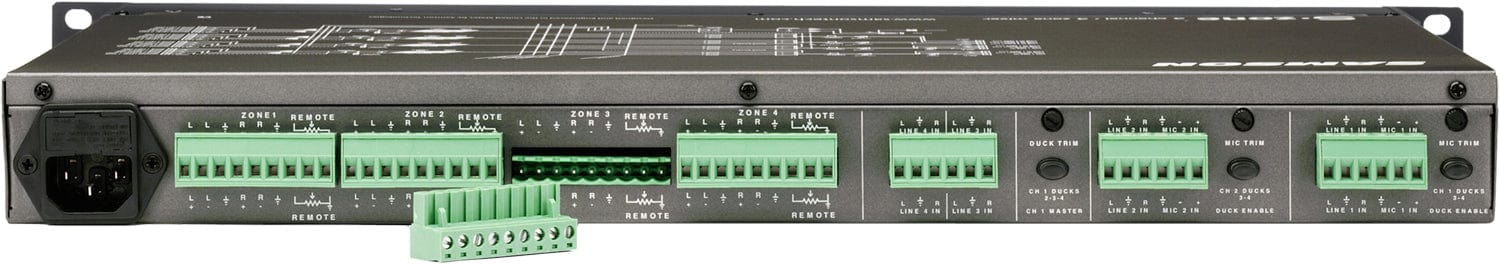 Samson SA-SZONE 4 Zone Stereo Mixer - PSSL ProSound and Stage Lighting