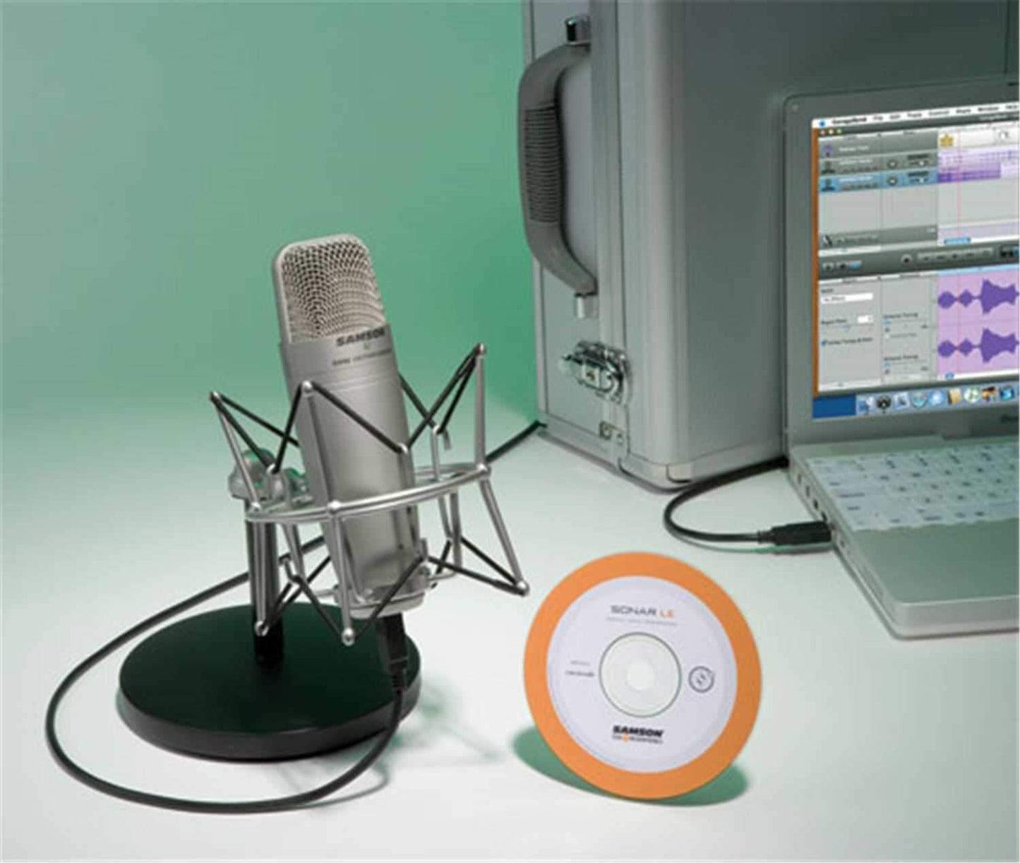 Samson SAC01UPK Recording & Podcasting Kit - PSSL ProSound and Stage Lighting
