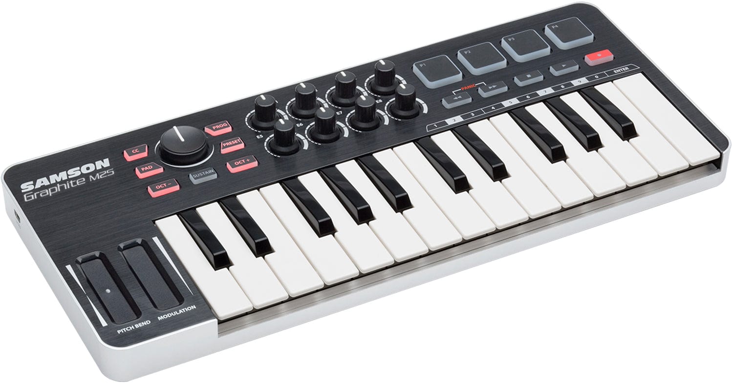 Samson SAKGRM25 25-Key Mini Keyboard - PSSL ProSound and Stage Lighting
