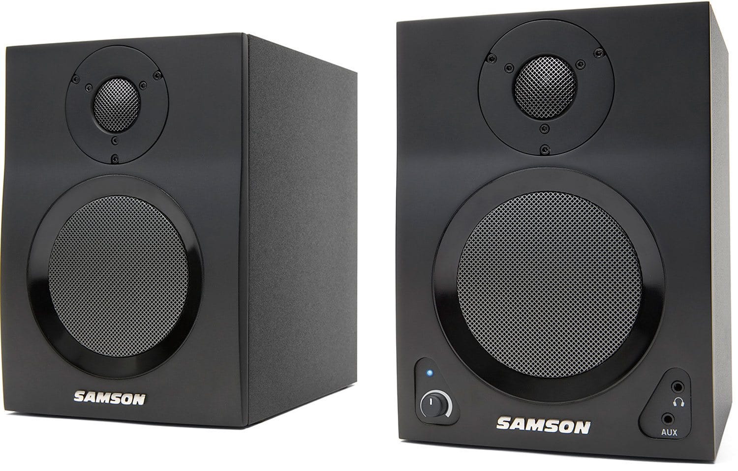 Samson MediaOne BT4 4-Inch Powered Studio Monitors - PSSL ProSound and Stage Lighting