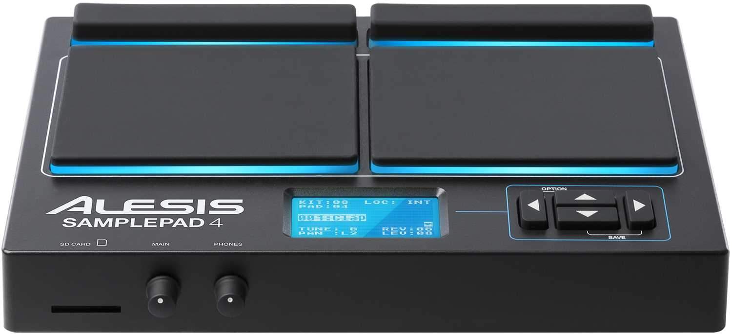 Alesis SamplePad 4 4-Pad Percussion and Sample Trigger - PSSL ProSound and Stage Lighting