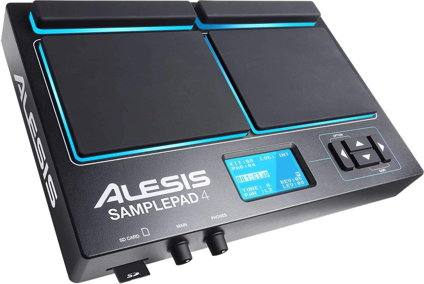 Alesis SamplePad 4 4-Pad Percussion and Sample Trigger - PSSL ProSound and Stage Lighting