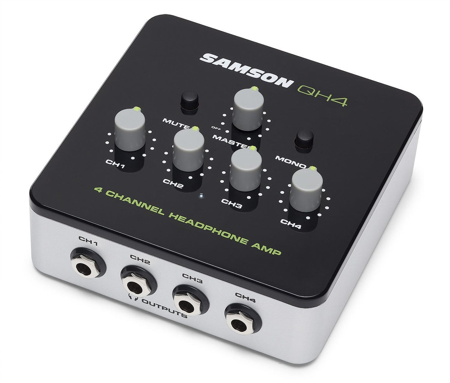 Samson QH4 4-Channel Headphone Amplifier - PSSL ProSound and Stage Lighting