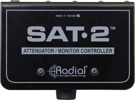 Radial SAT2 Line Level Passive Stereo Attenuator - PSSL ProSound and Stage Lighting