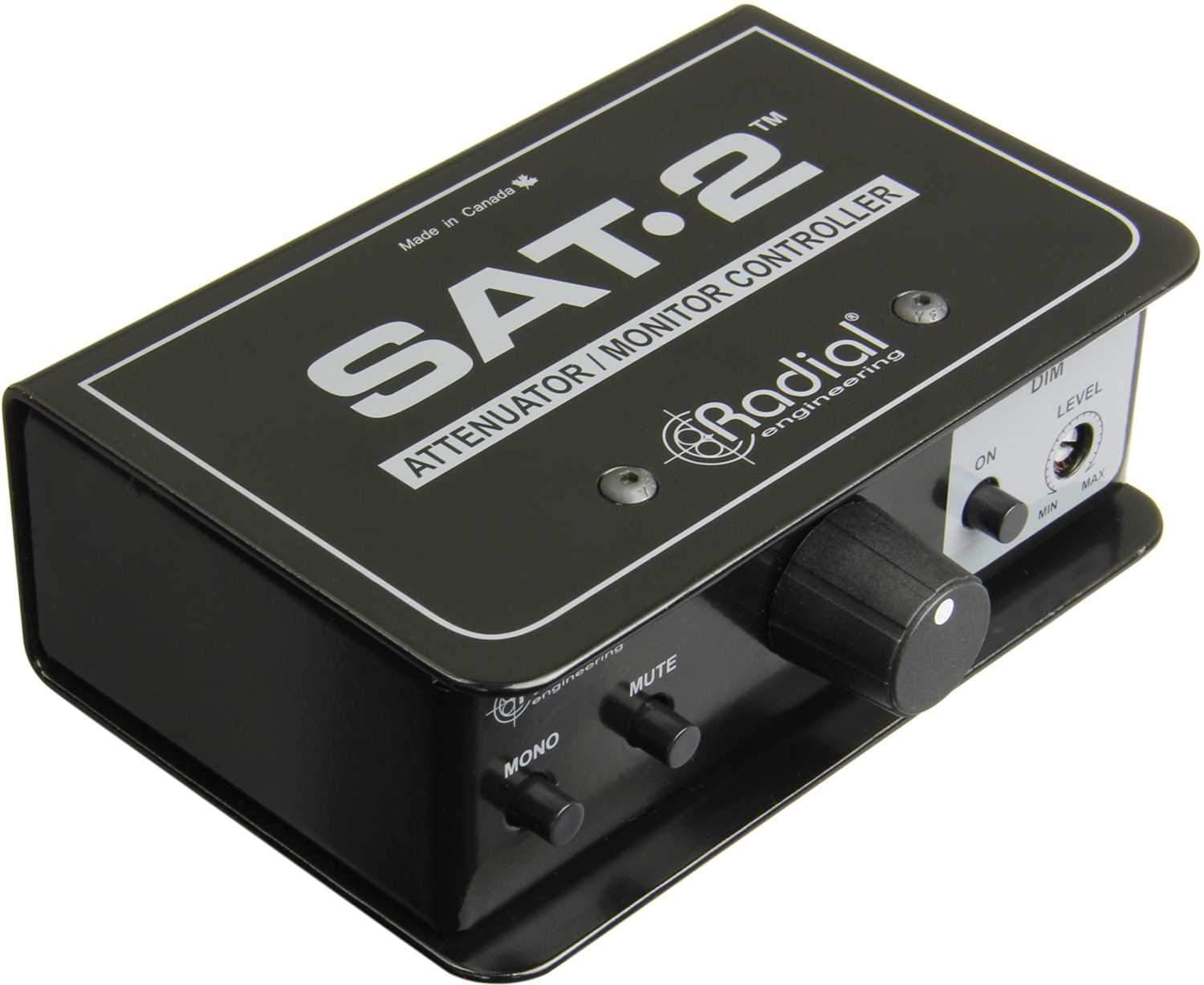 Radial SAT2 Line Level Passive Stereo Attenuator | PSSL ProSound