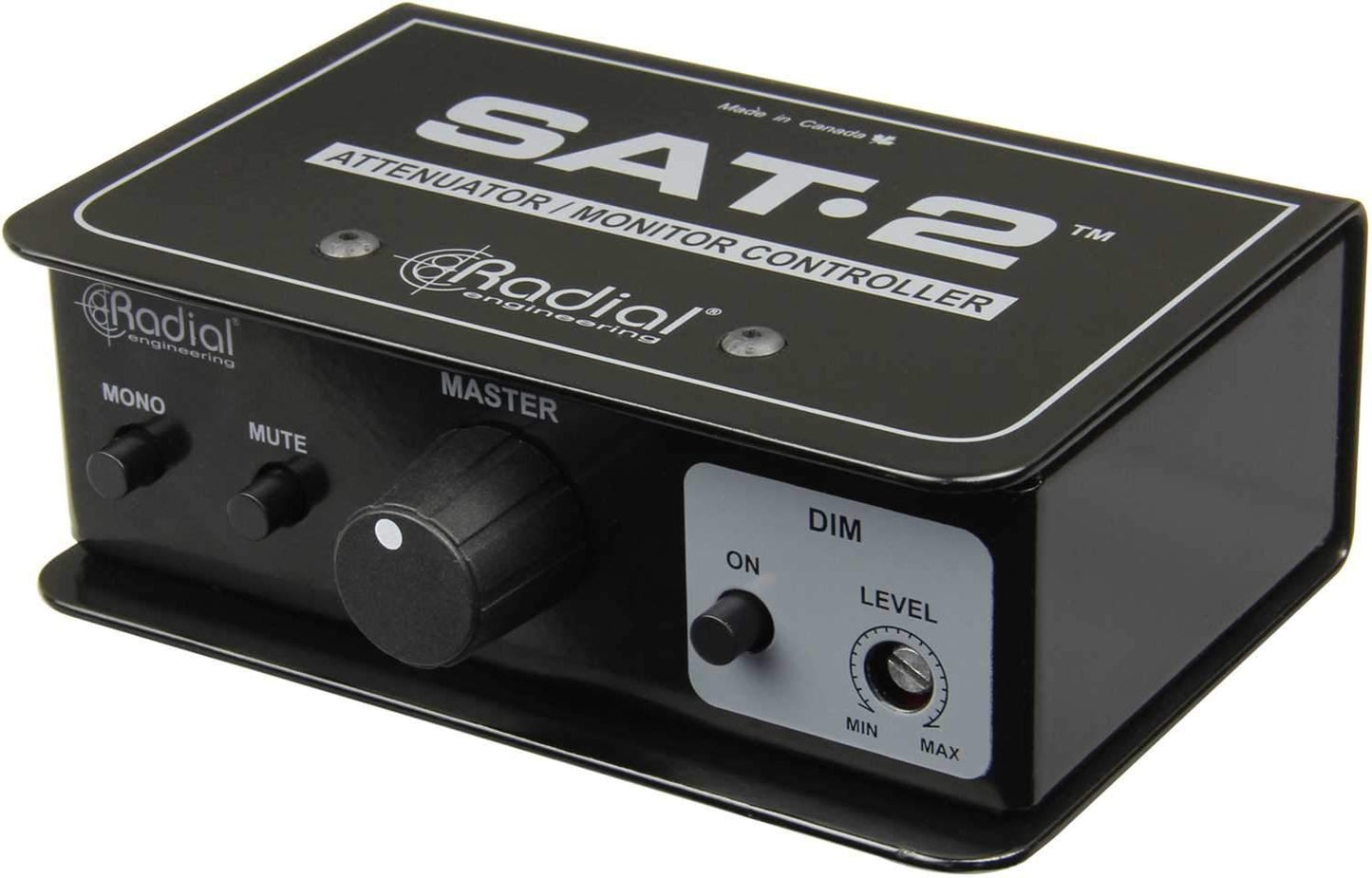 Radial SAT2 Line Level Passive Stereo Attenuator - PSSL ProSound and Stage Lighting
