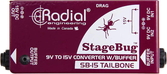 Radial SB-15 Tailbone Combination Buffer Converter - PSSL ProSound and Stage Lighting