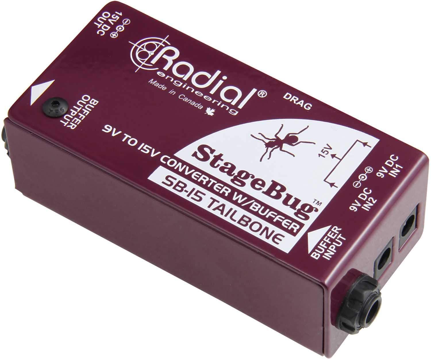 Radial SB-15 Tailbone Combination Buffer Converter - PSSL ProSound and Stage Lighting