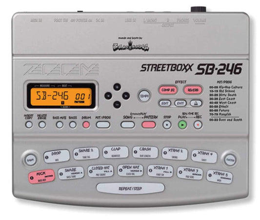 Zoom SB-246 Streetboxx Drum Machine Loop Recorder - PSSL ProSound and Stage Lighting