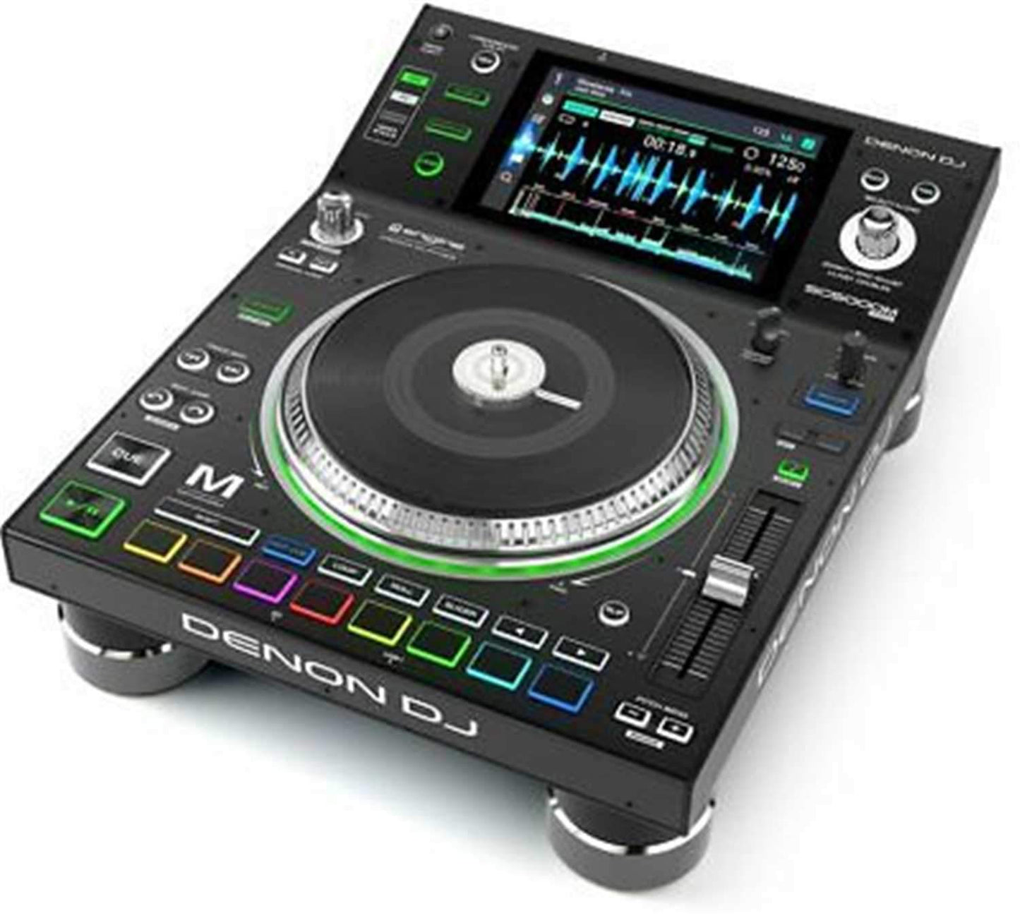 Denon DJ SC5000M Prime Tabletop DJ Media Player with Motorized Platter - PSSL ProSound and Stage Lighting