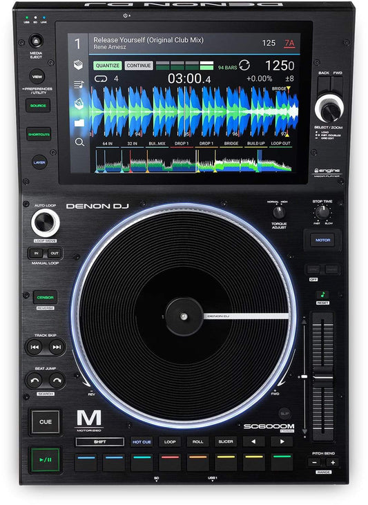 Denon DJ SC6000M Prime Professional DJ Media Player - PSSL ProSound and Stage Lighting