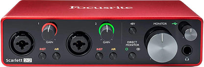Focusrite Scarlett 2i2-3G USB Audio Interface - PSSL ProSound and Stage Lighting