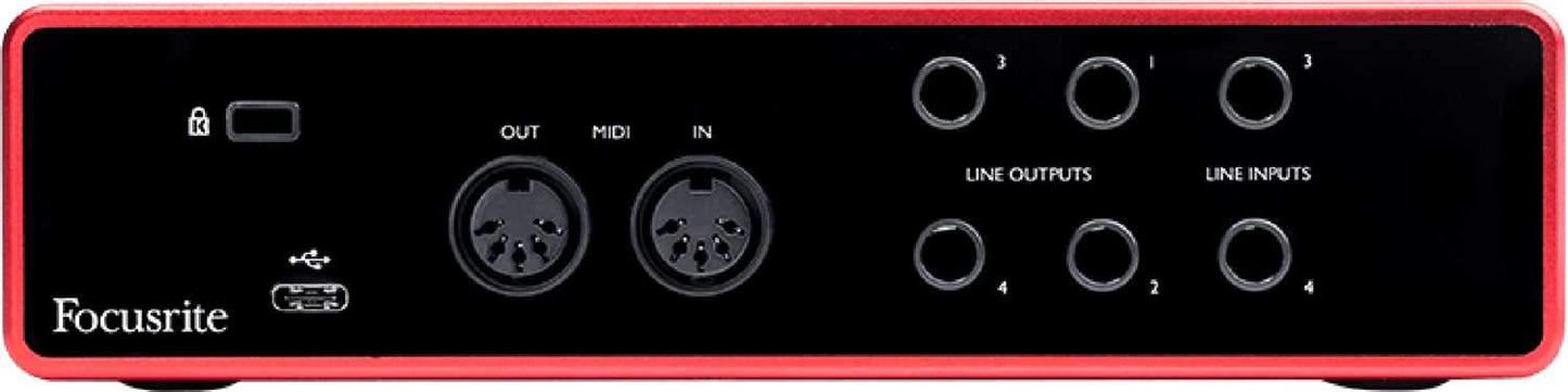 Focusrite Scarlett 4i4 3G USB Audio Interface - PSSL ProSound and Stage Lighting
