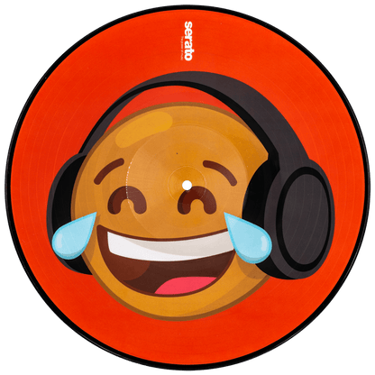 Serato Control Vinyl Thinking+Crying Emoji (Pair) - PSSL ProSound and Stage Lighting