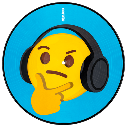 Serato Control Vinyl Thinking+Crying Emoji (Pair) - PSSL ProSound and Stage Lighting