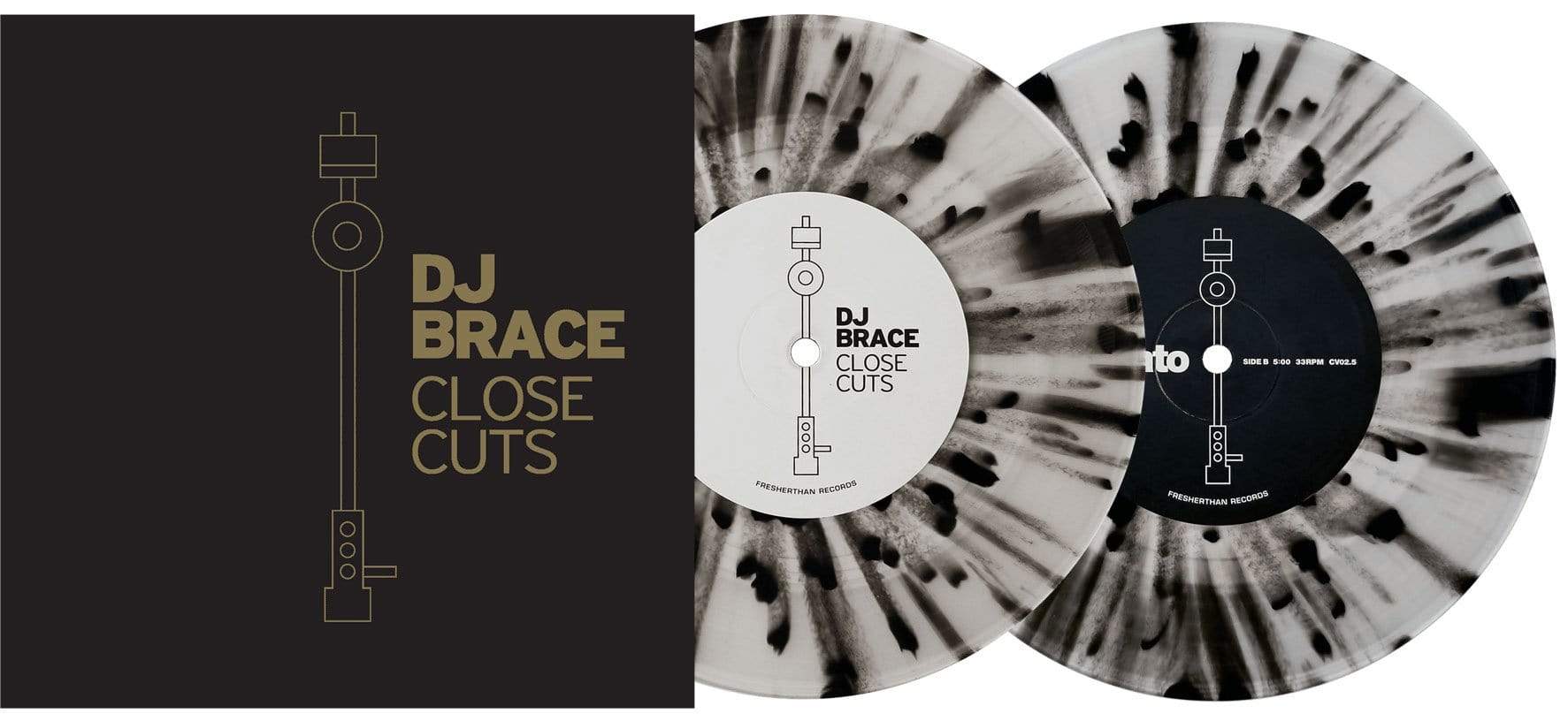 Serato 7-Inch DJ Brace Close Cuts Serato Edition - ProSound and Stage Lighting