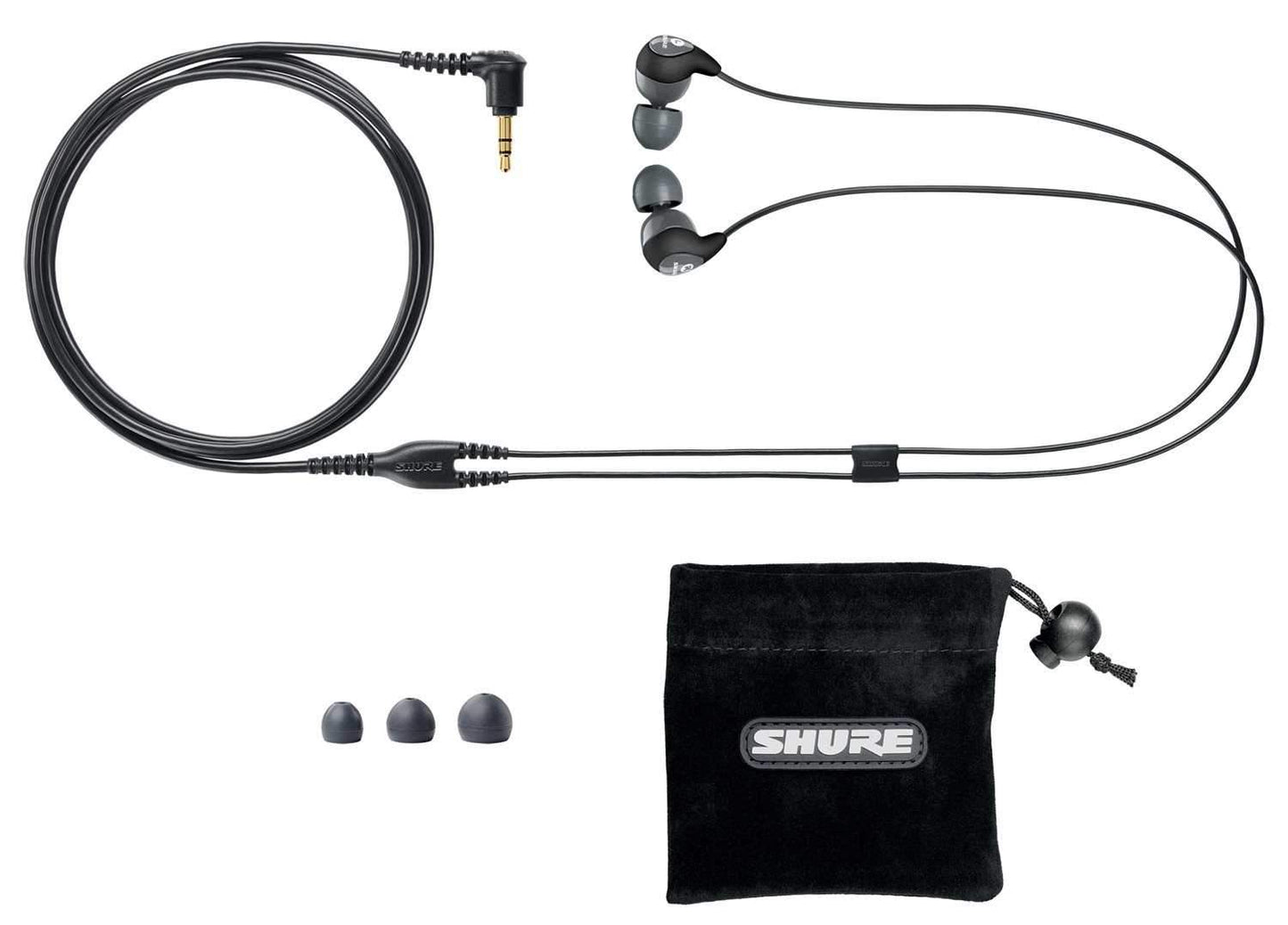 Shure SE112-GR Sound Isolating In-Ear Earphones - PSSL ProSound and Stage Lighting