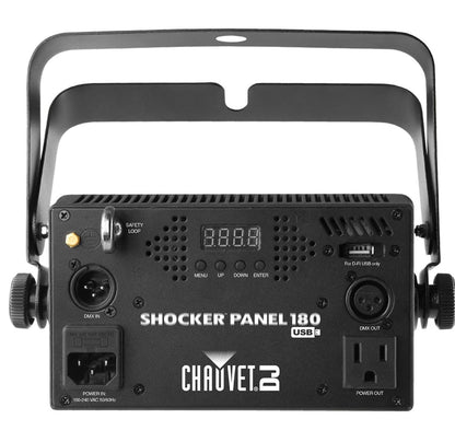 Chauvet Shocker Panel 180 USB LED Strobe w USB DMX - PSSL ProSound and Stage Lighting