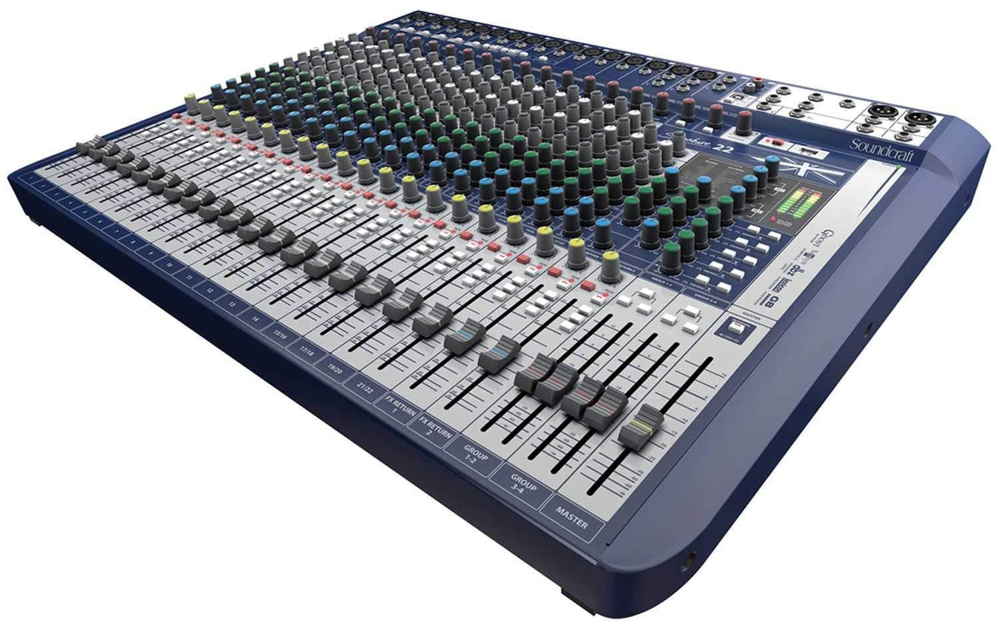 Soundcraft Signature 22 22-Input Analog Mixer with FX - PSSL ProSound and Stage Lighting