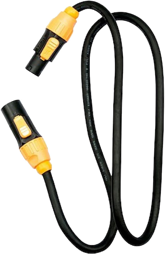 ADJ SIP113 3-Foot IP65 Power Link Cable Male To Female - PSSL ProSound and Stage Lighting