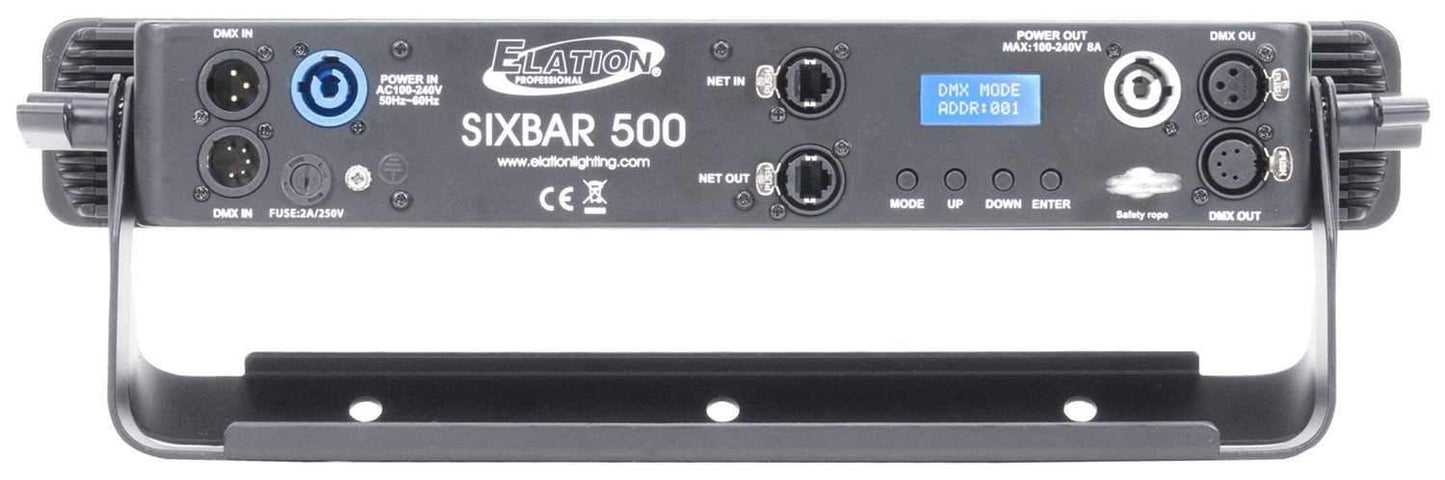 Elation SIXBAR 500 6x12w RGBAW Plus UV LED Wash Light - PSSL ProSound and Stage Lighting