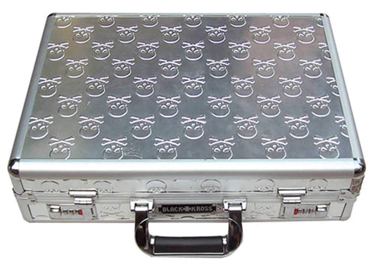 Coffin Case SK68 Chrome SKull Style Attache Case - PSSL ProSound and Stage Lighting
