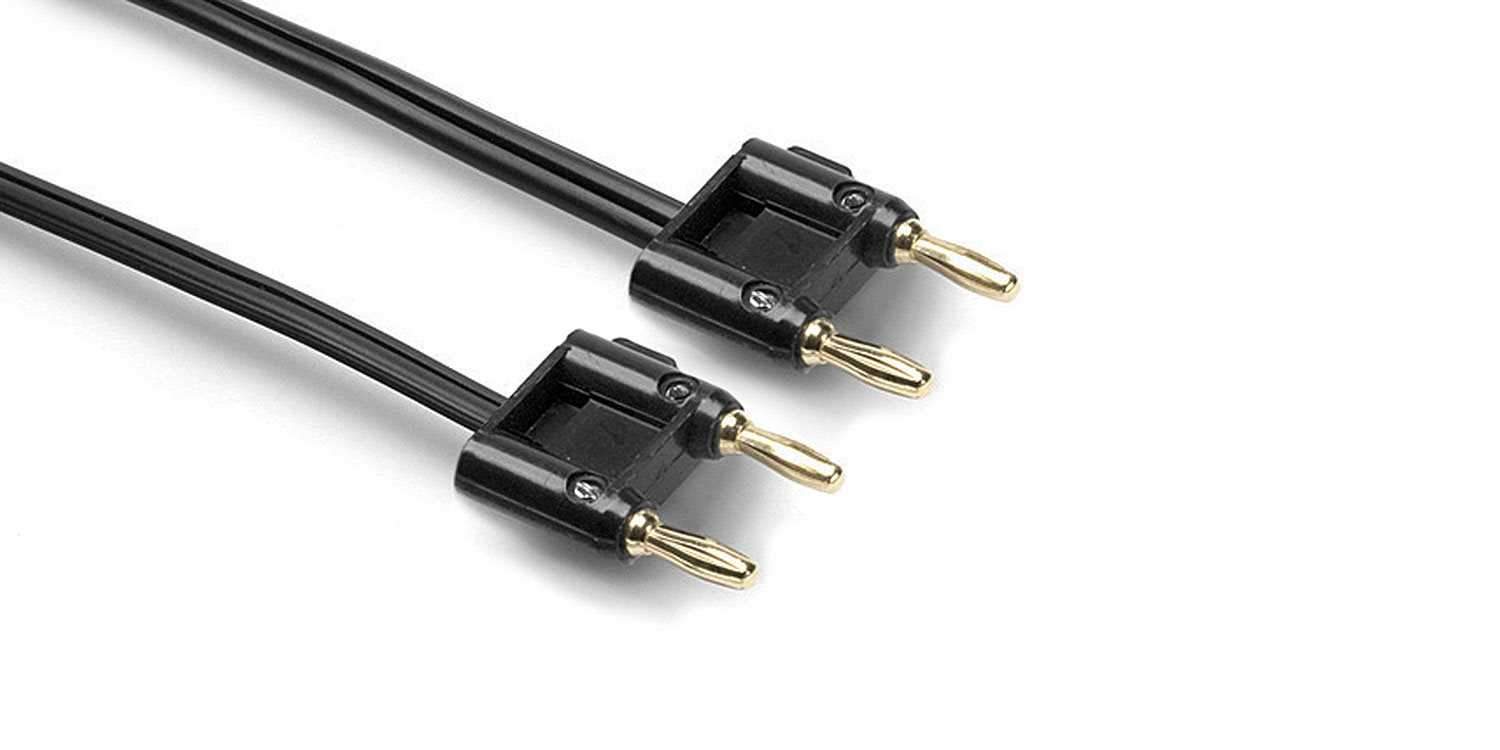 Hosa SKZ-610BB Speaker Cable Dual Banana 10 Ft - PSSL ProSound and Stage Lighting