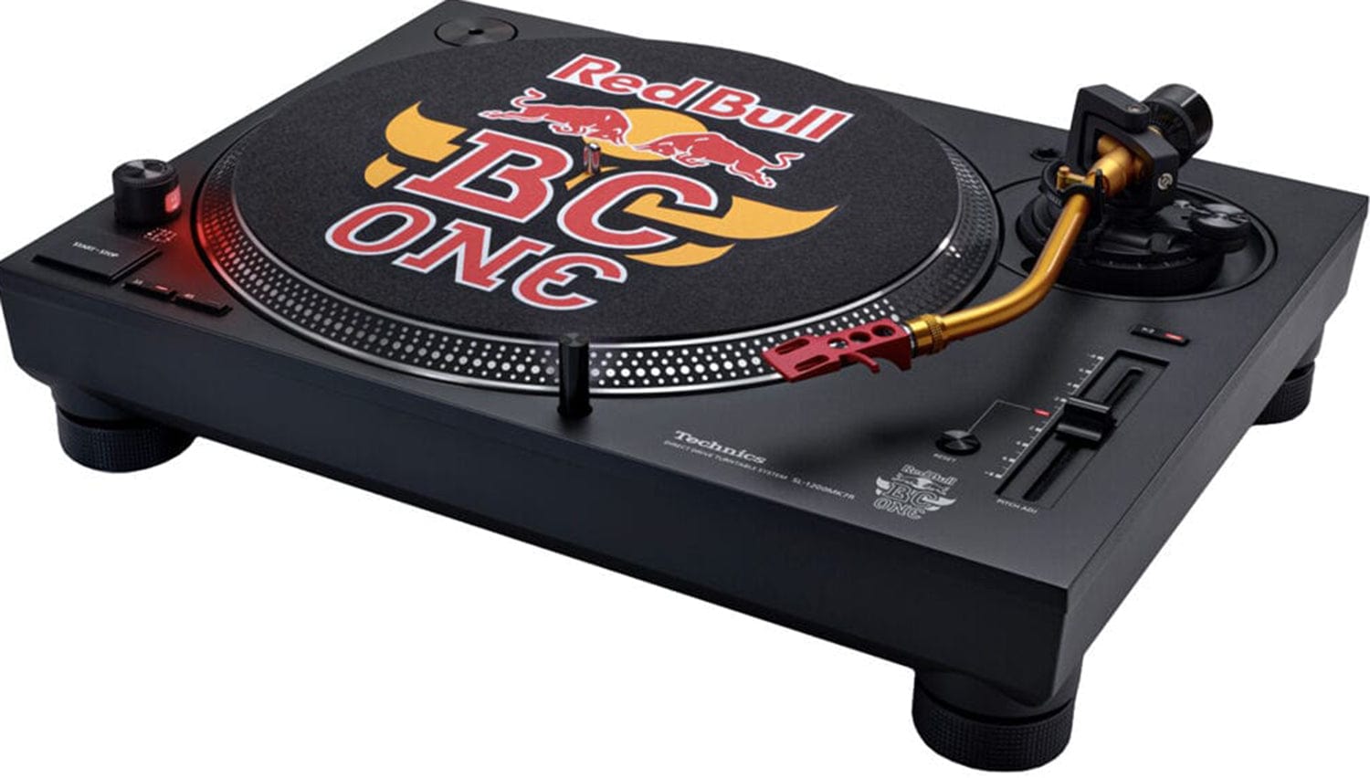 Technics SL-1200MK7S Direct Drive Turn Table Red Bull BC ONE (Limited Edition) - PSSL ProSound and Stage Lighting