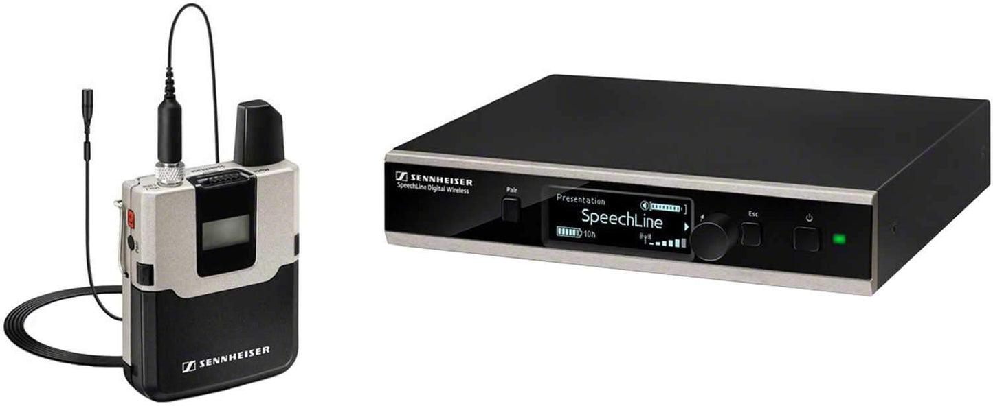 Sennheiser SL LAVALIER SET DW-4-US Rackmount Wireless Lavalier Mic - PSSL ProSound and Stage Lighting