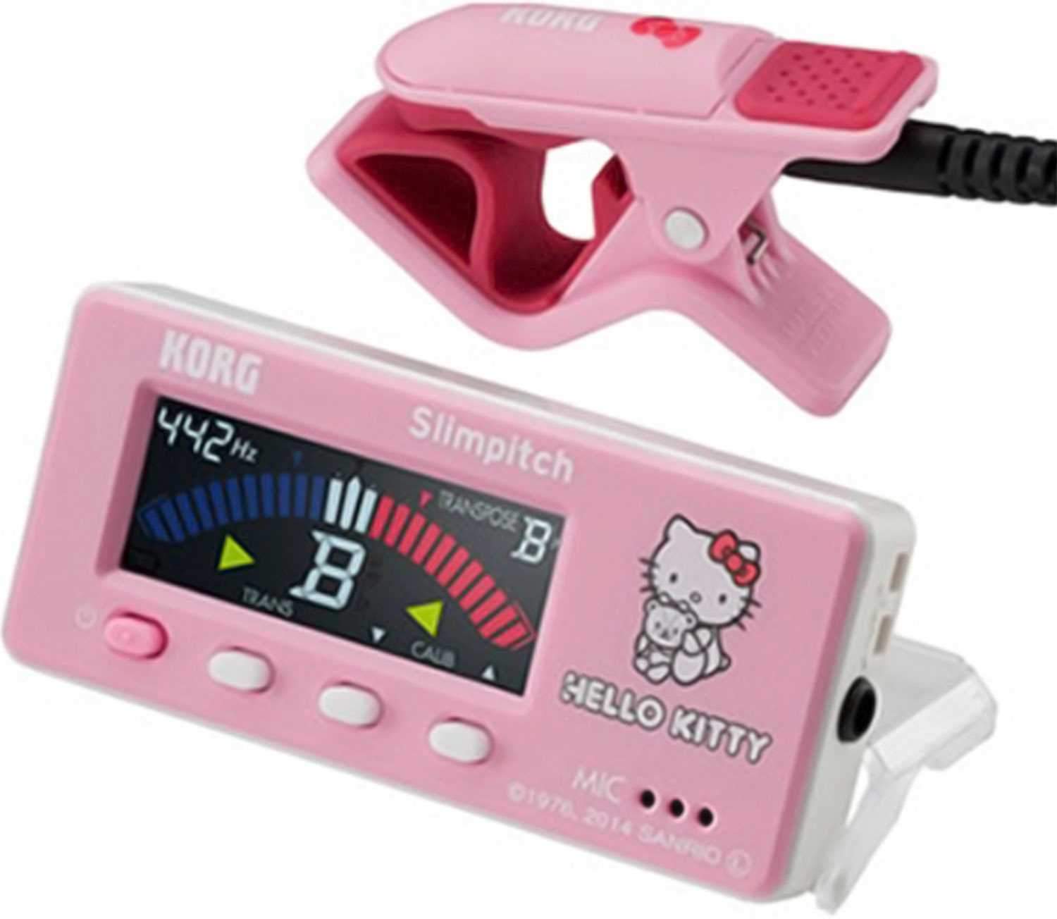 Korg Hello Kitty Slim Pitch Pink - PSSL ProSound and Stage Lighting