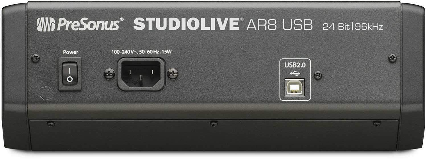 PreSonus StudioLive AR8 8-Channel Mixer - PSSL ProSound and Stage Lighting