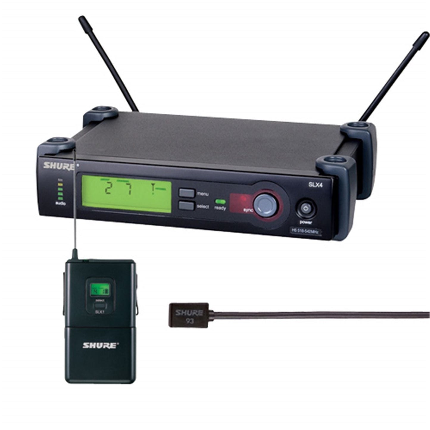 Shure SLX14/85 Uhf Wireless Lavalier Microphone - PSSL ProSound and Stage Lighting