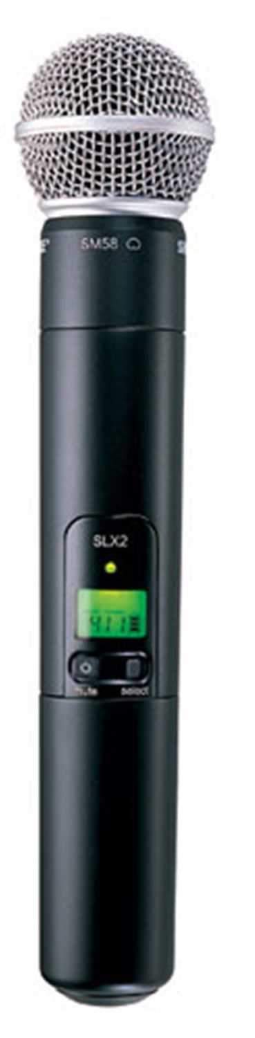 Shure SLX2BETA87C Handheld Transmitter with Beta87C - PSSL ProSound and Stage Lighting