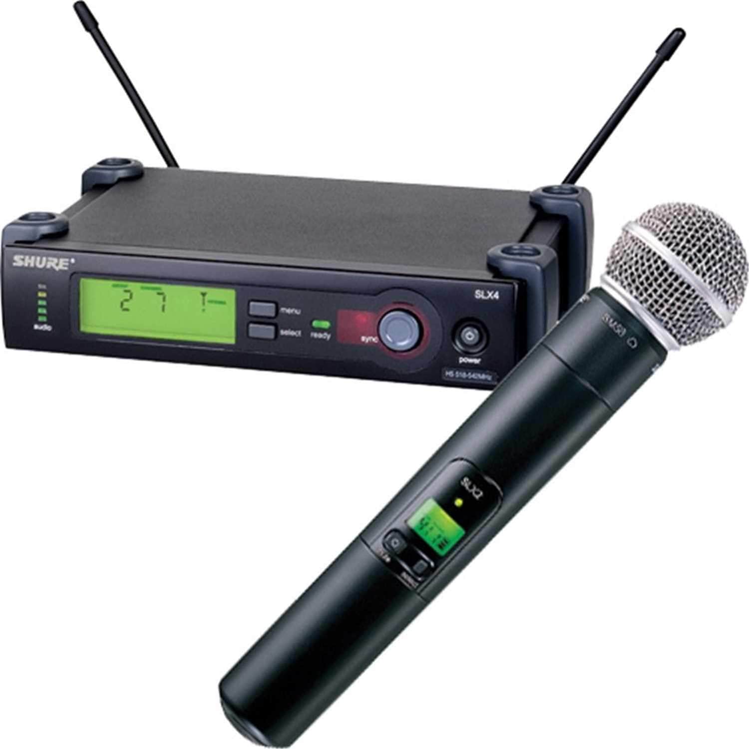 Shure SLX24 Handheld Wireless Microphone SM58 J3 - PSSL ProSound and Stage Lighting