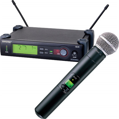 Shure SLX24/SM58 Handheld Wireless Microphone with SM58 - PSSL ProSound and Stage Lighting