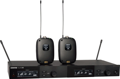 Shure SLXD14D-H55 Dual Combo System With (2) SLXD1 - PSSL ProSound and Stage Lighting